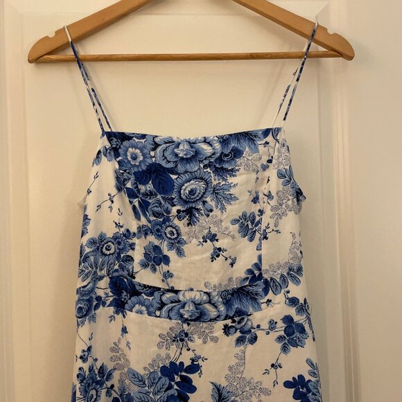Anthropologie Maeve Drop-Waist Floral Dress, Sz. Sm - Picture 4 of 7